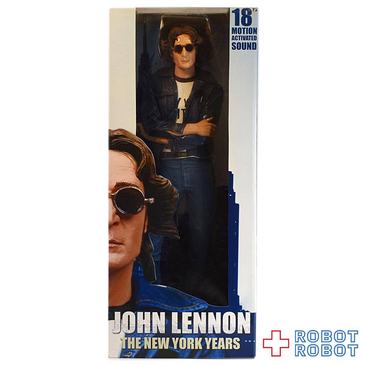 NECA ジョン・レノン 18インチ・トーキング・フィギュア 開封箱付