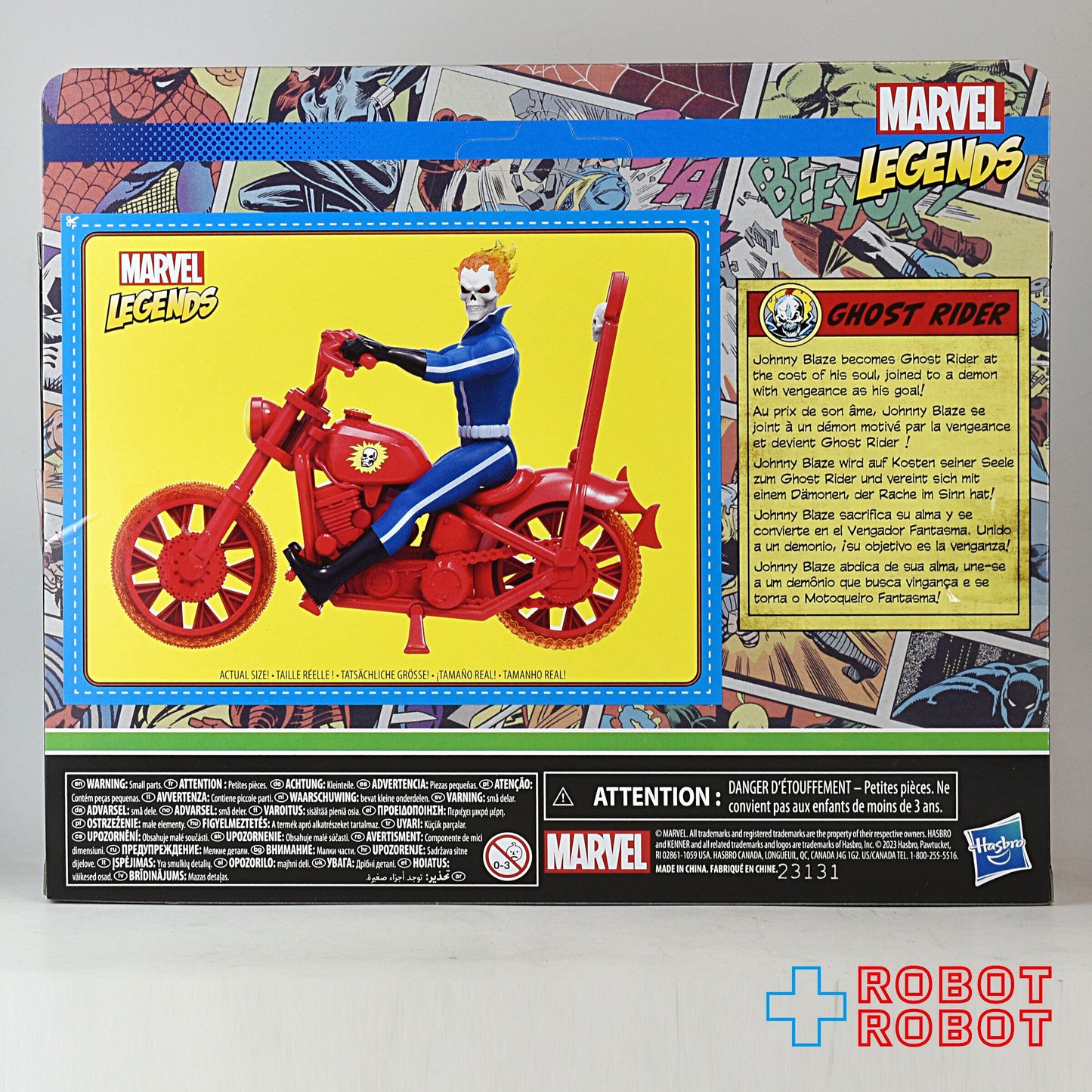 マーベルレジェンド レトロ コレクション ゴーストライダー 3.75インチ アクションフィギュア 未開封