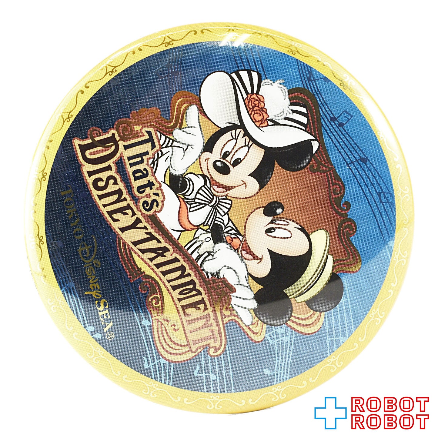 TDR 東京ディズニーシー ザッツ・ディズニーテイメント 缶バッジ