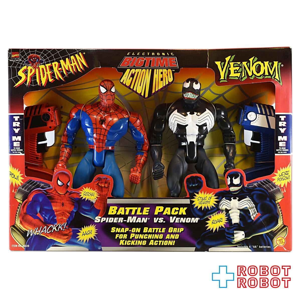 トイビズ エレクトロニック ビッグタイム アクションヒーロー スパイダーマン vs ヴェノム バトルパック