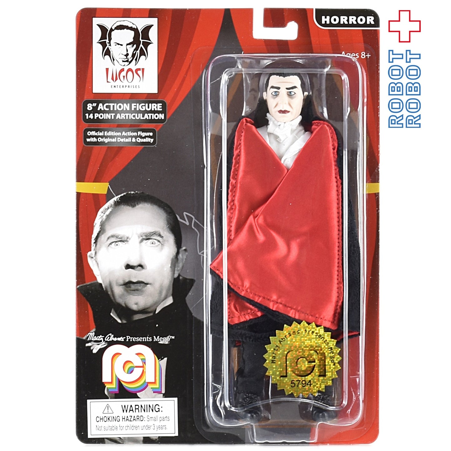 MEGO ホラー ドラキュラ 8インチ アクションフィギュア