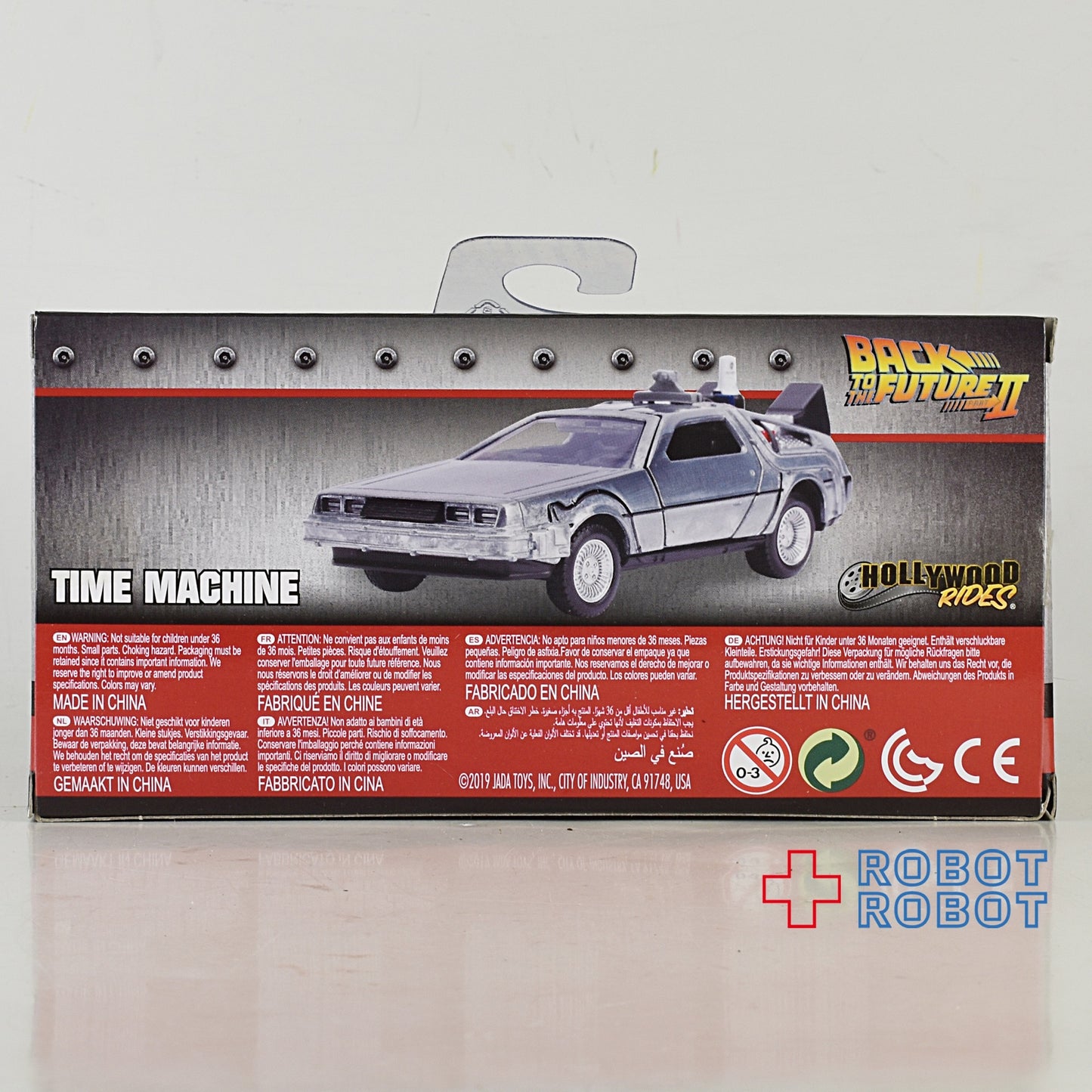 JADA TOYS メタルズ・ダイキャスト 1/32 バック・トゥ・ザ・フューチャー 2 デロリアン