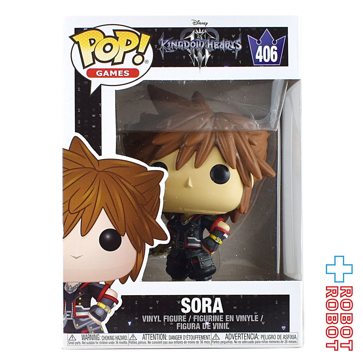 ファンコ POP! 406 キングダムハーツ ソラ ビニールフィギュア