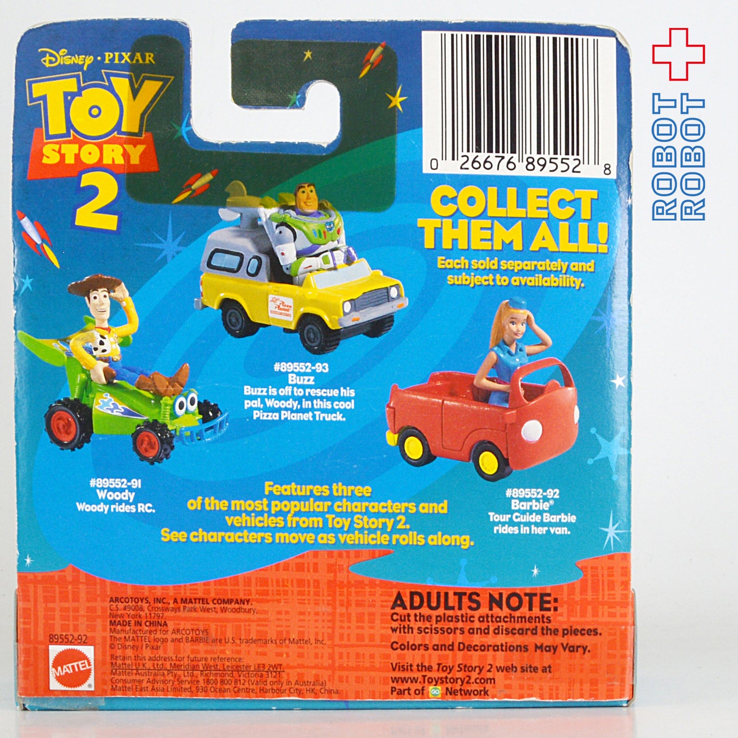 トイストーリー2 バービー ダイキャストビークル (ツアーガイド) 未開封