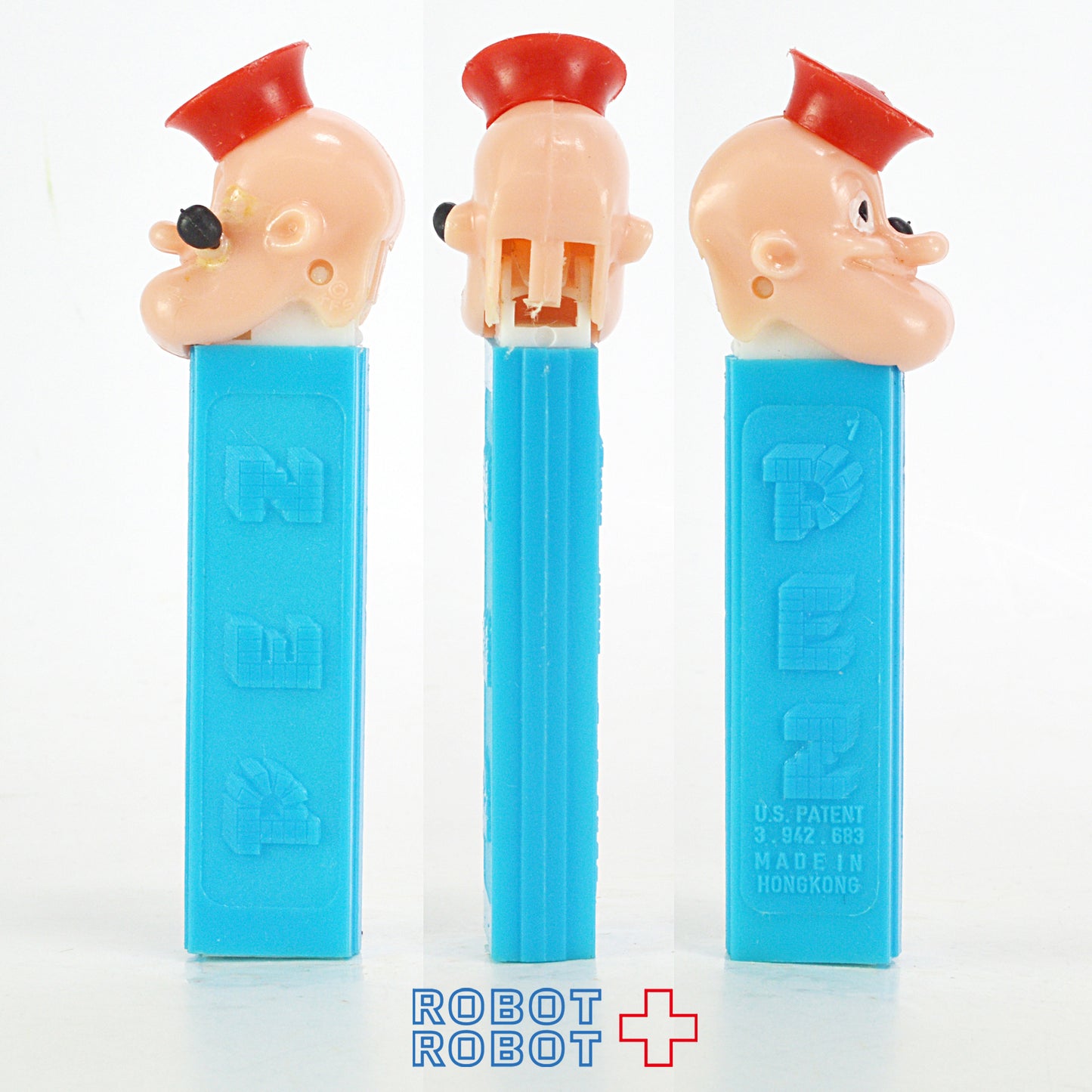 PEZ ポパイC 赤帽子 足なし 3.9