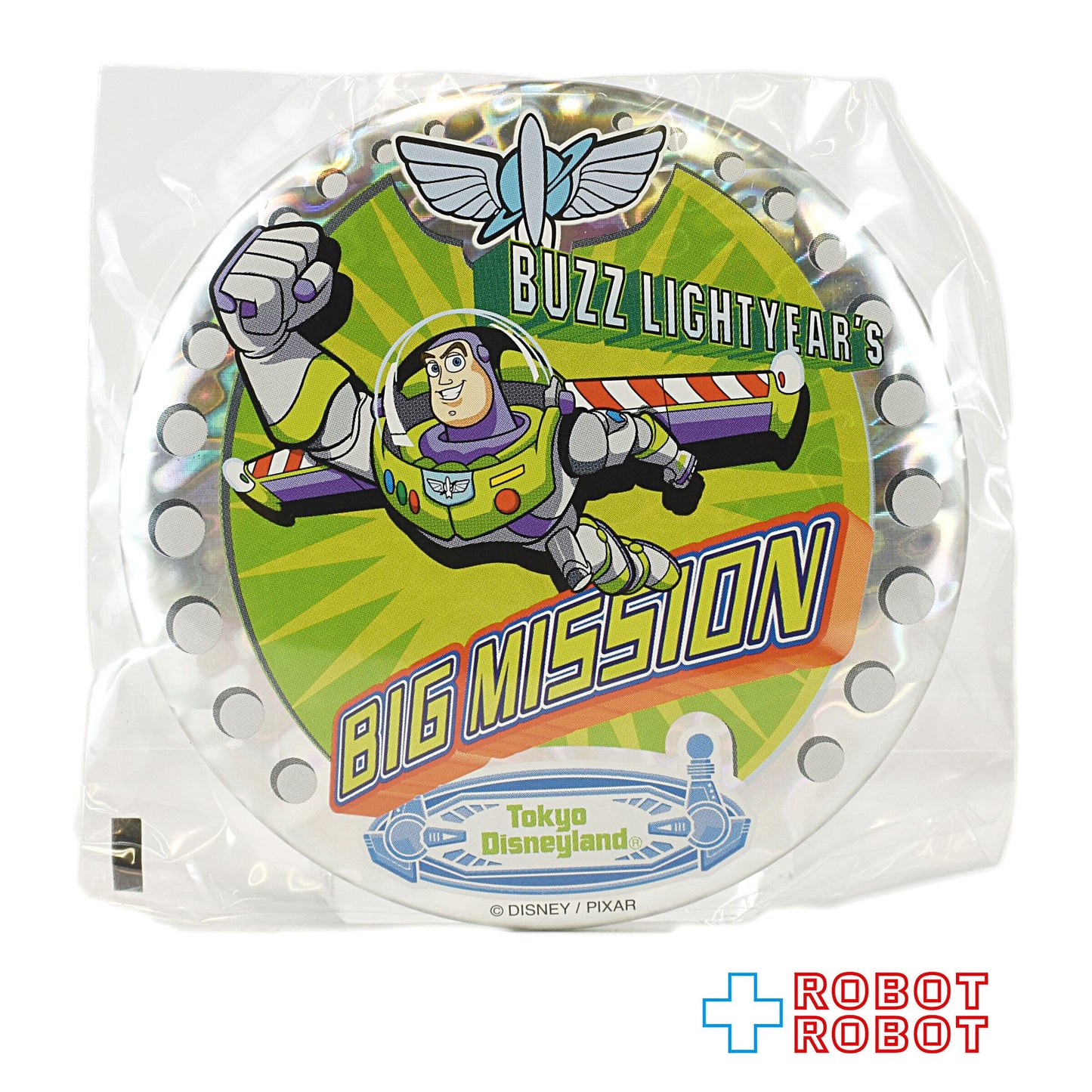 TDR 東京ディズニーランド バズ・ライトイヤー 夏の大作戦 缶バッジ