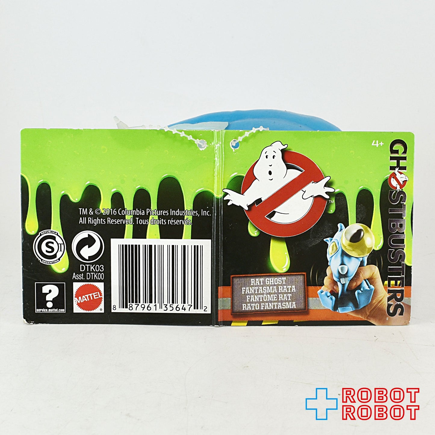 マテル ゴーストバスターズ エクト ゴースツ ラットゴースト スクイーズ 紙タグ付