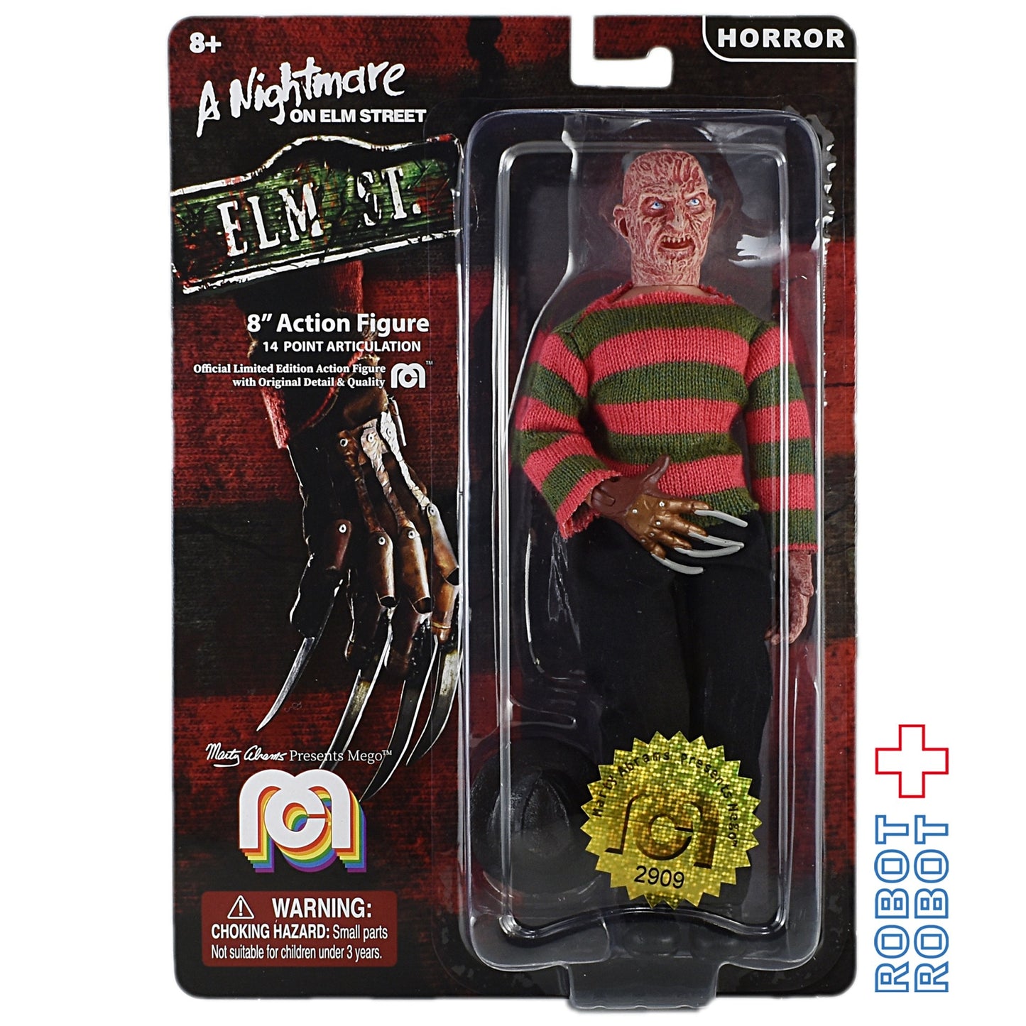 MEGO ホラー エルム街の悪夢 フレディ 8インチ アクションフィギュア