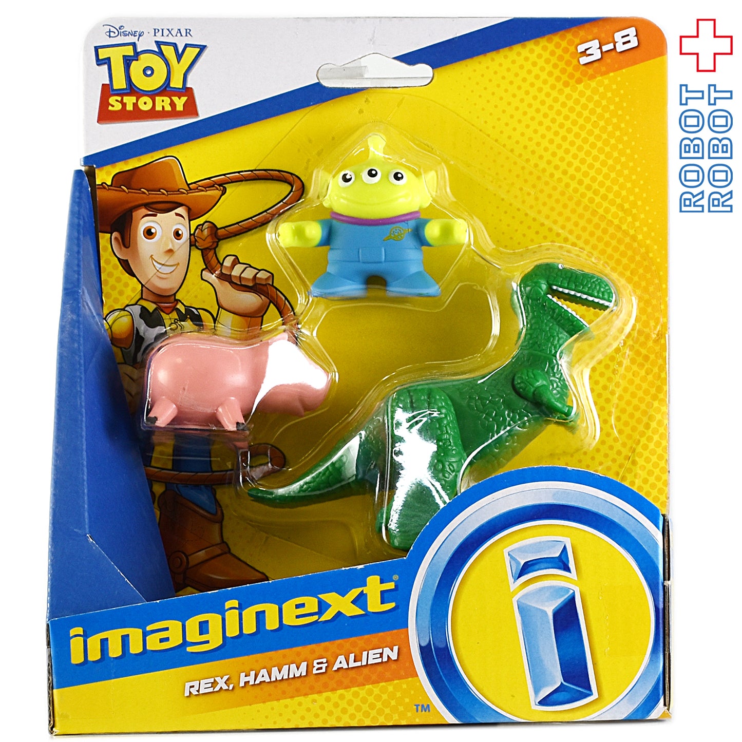 トイストーリー イマジネクスト レックスとハムとエイリアン フィギュア