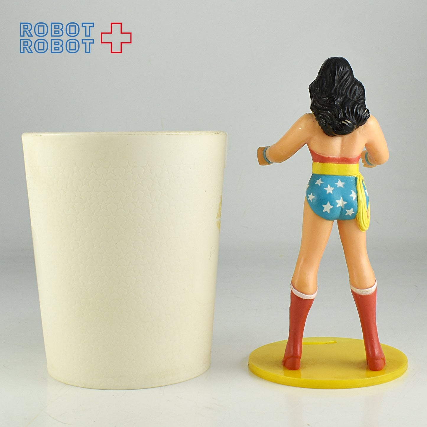 バーガーキング ワンダーウーマン プラスチックカップ w フィギュア