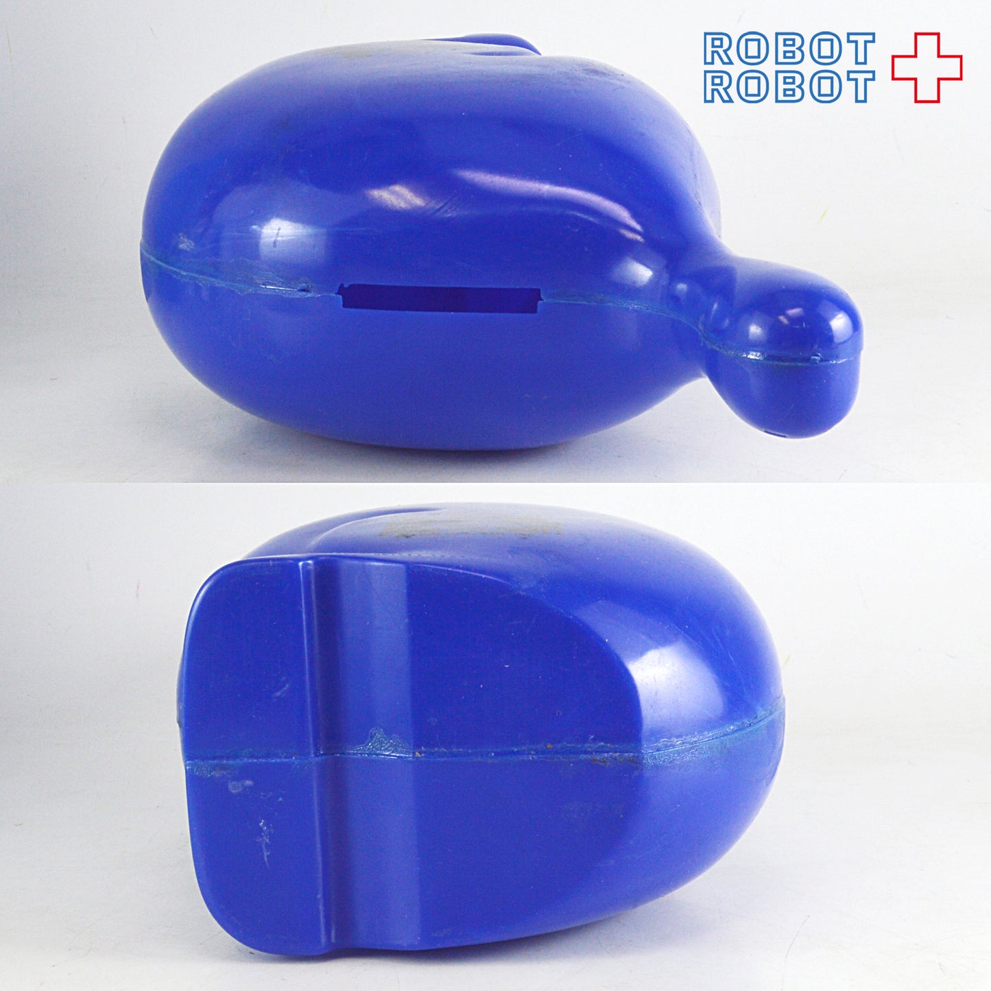 シュムー ハンナ・バーベラ プラスチック貯金箱 青