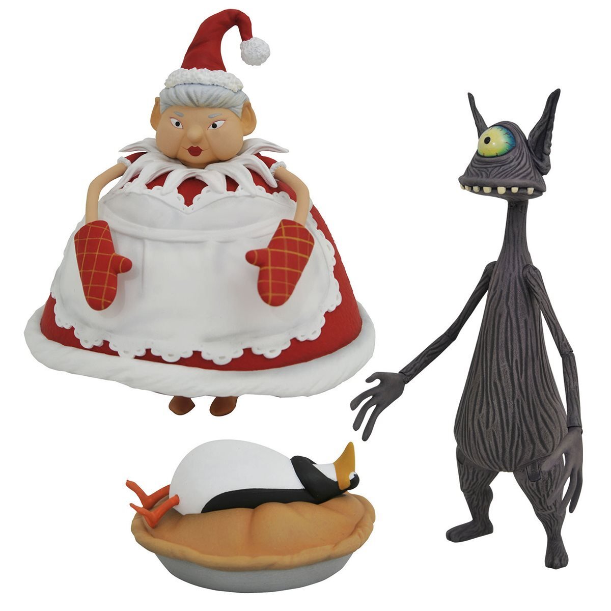 ナイトメアー・ビフォア・クリスマス シリーズ10 サイクロプス with ミセスクロース アクションフィギュア ●9月上旬入荷