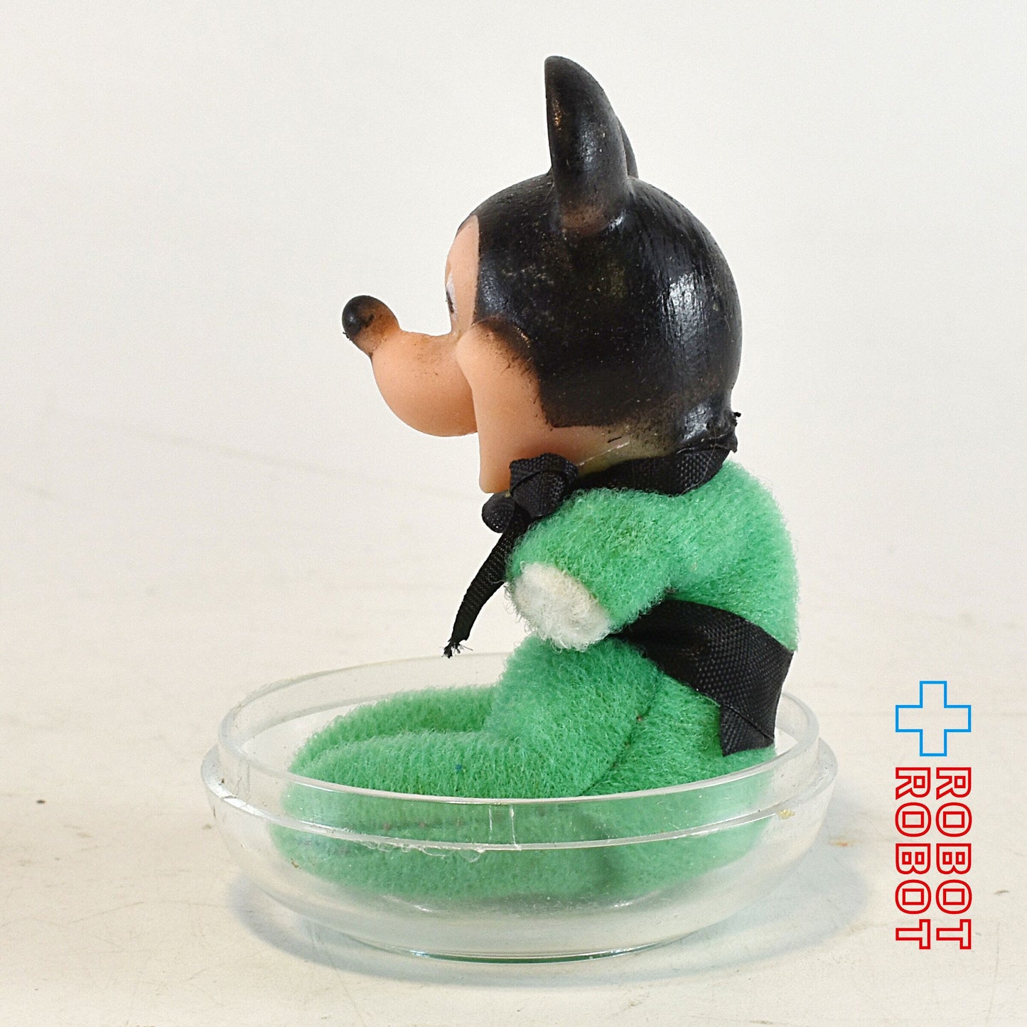 ディズニー ミッキーマウス 緑 ボトルキン フィギュア