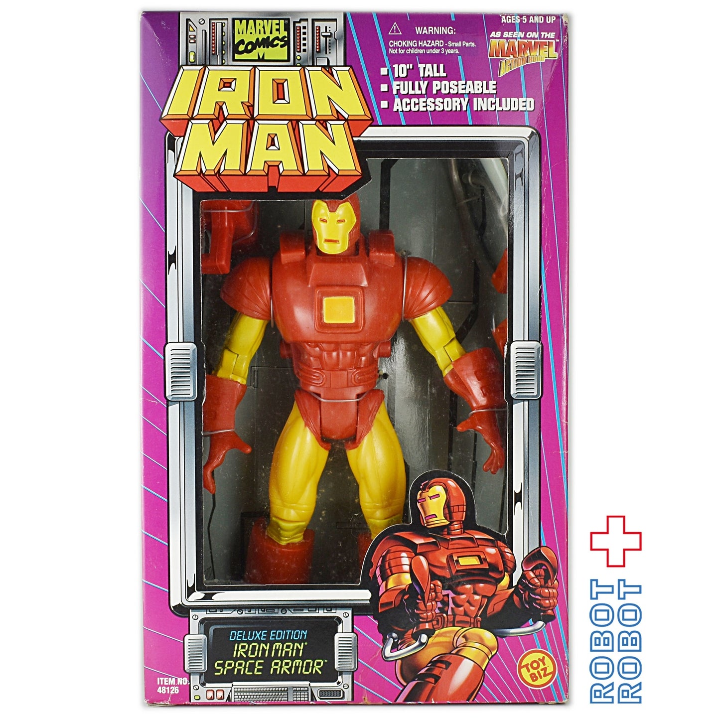 トイビズ デラックス エディション アイアンマン・スペースアーマー アクションフィギュア