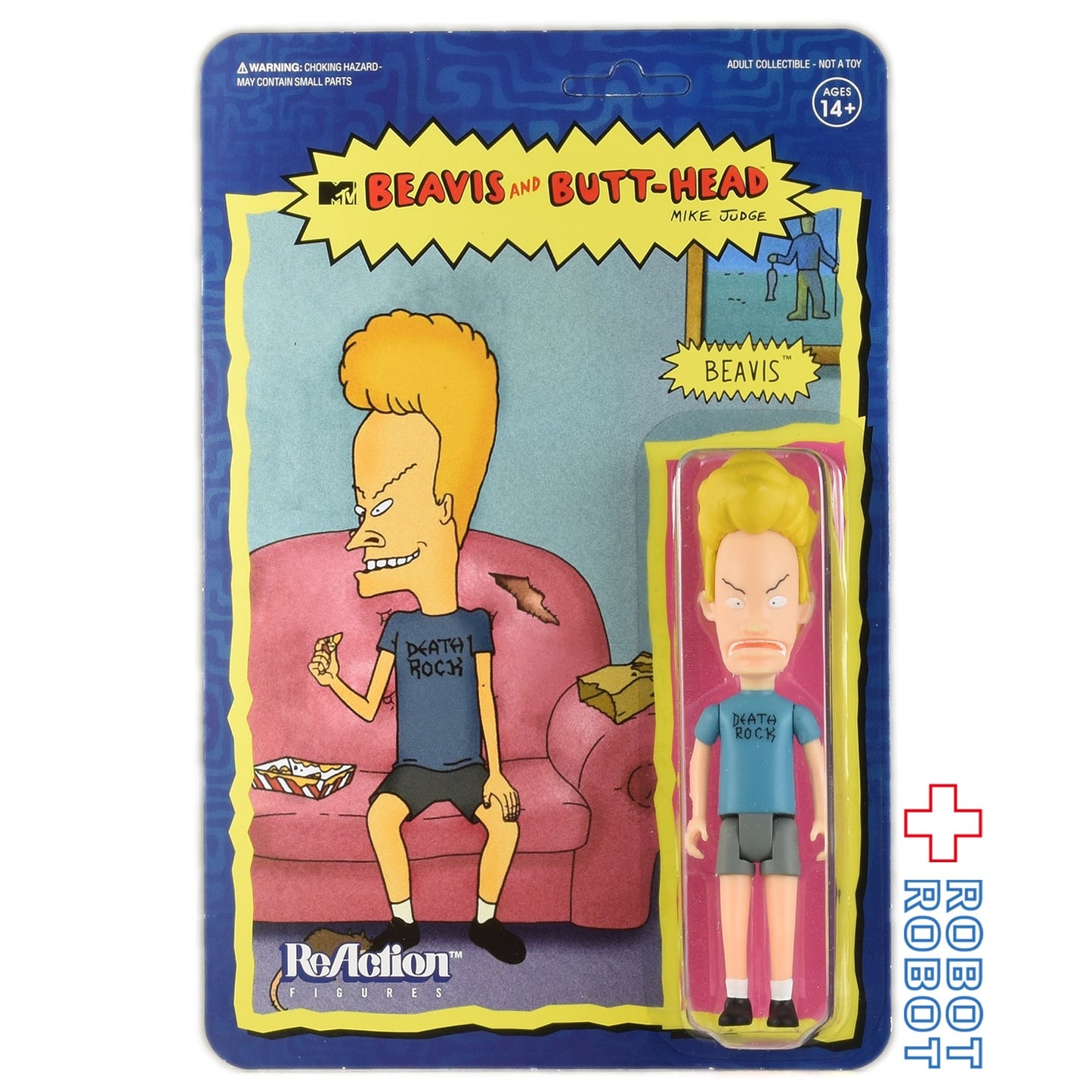 リ・アクション 3.75インチ ビーバス & バットヘッド ビーバス アクションフィギュア