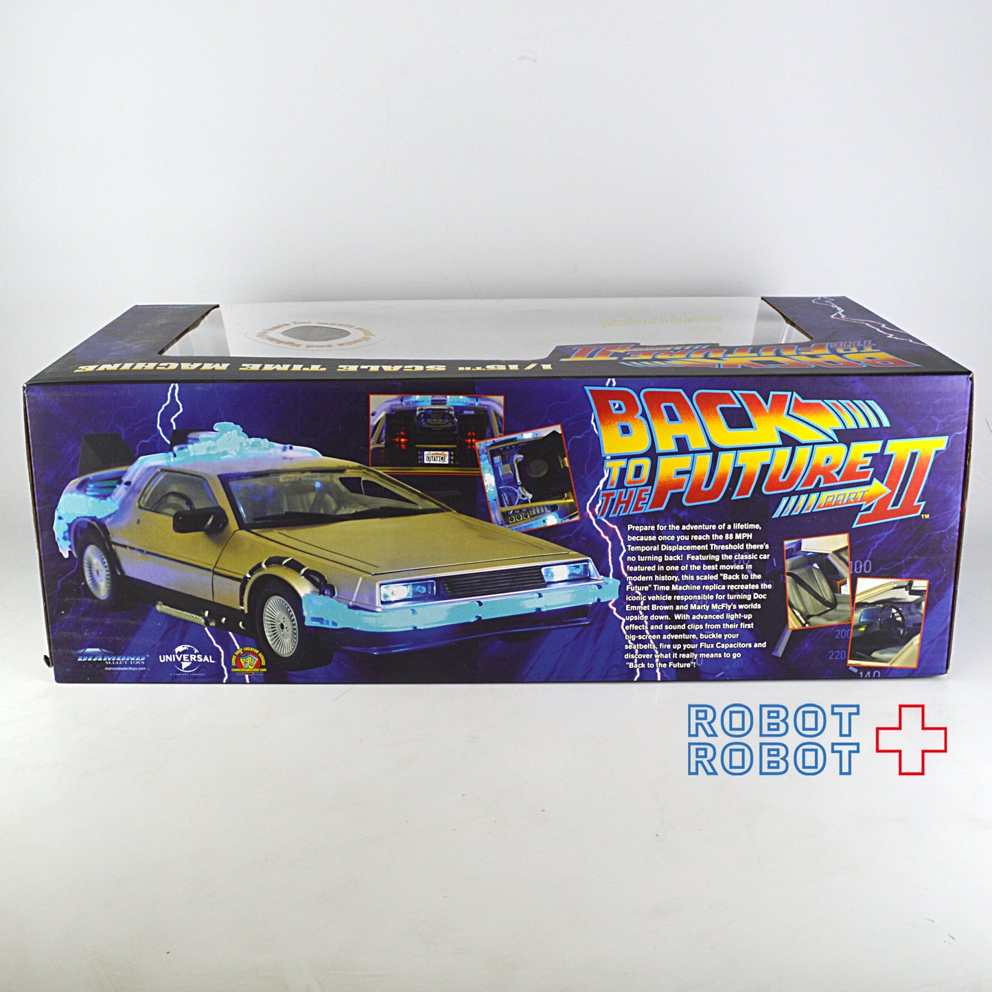 バック・トゥー・ザ・フューチャー デロリアン 1/15 ダイアモンドセレクト 未開封