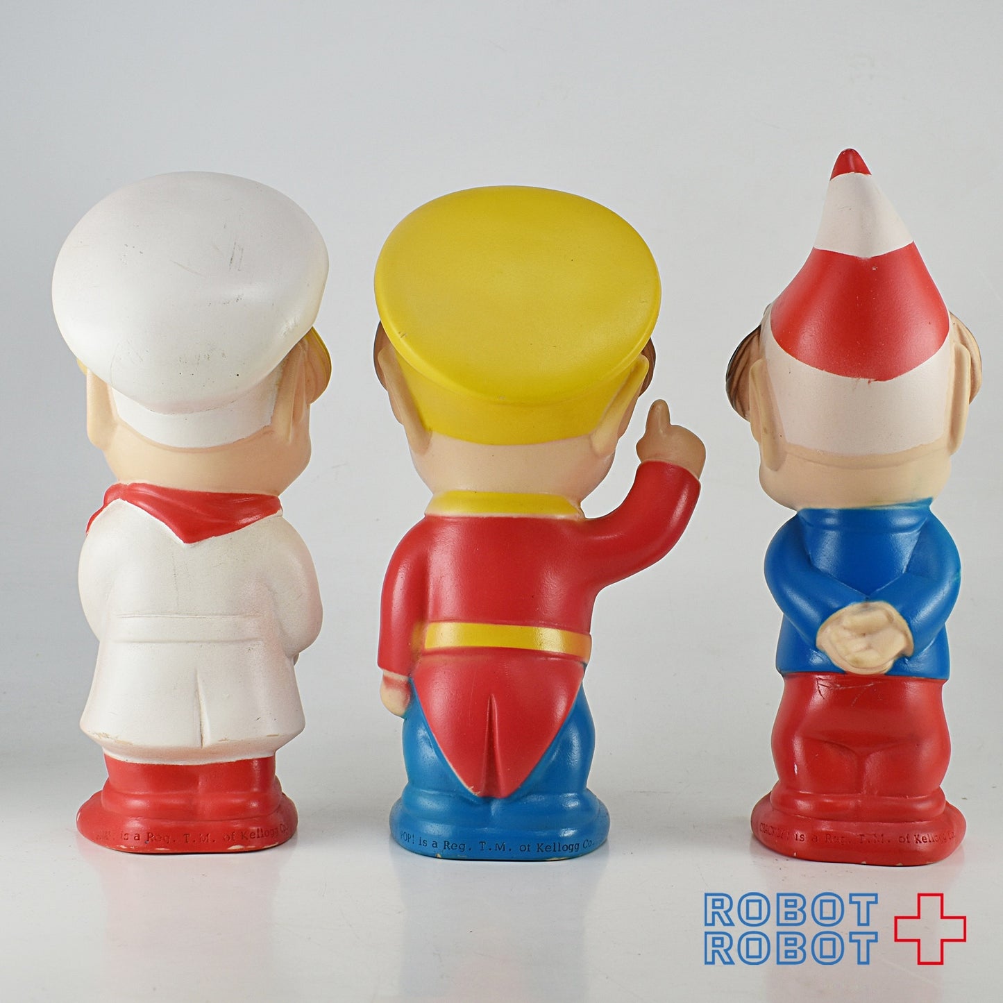ケロッグ ポップ!スナップ!クラックル!ソフビフィギュア 3体セット 企業物