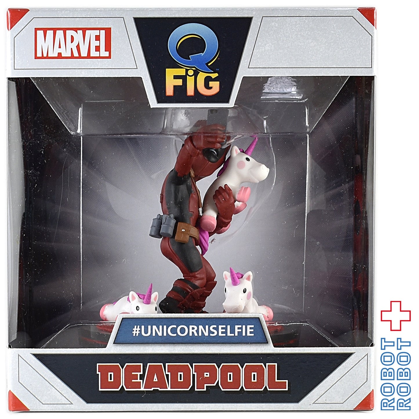 Q-Fig MARVEL デッドプール #ユニコーンセルフィー フィギュア