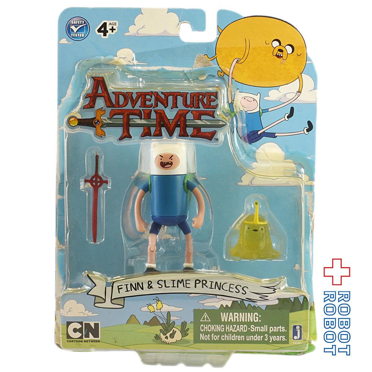 アドベンチャータイム フィン&スライムプリンセス 3インチ アクションフィギュア