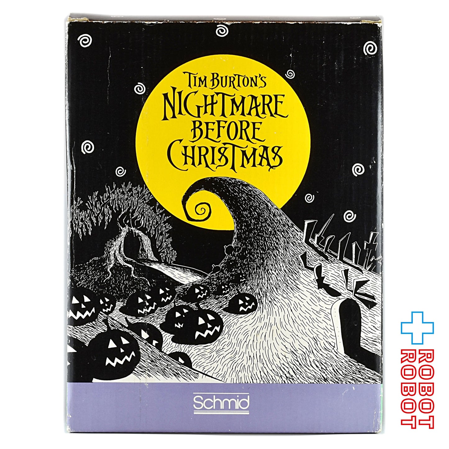 ナイトメアー・ビフォア・クリスマス メイヤー オルゴール 陶器フィギュアリン シュミッド社 箱付