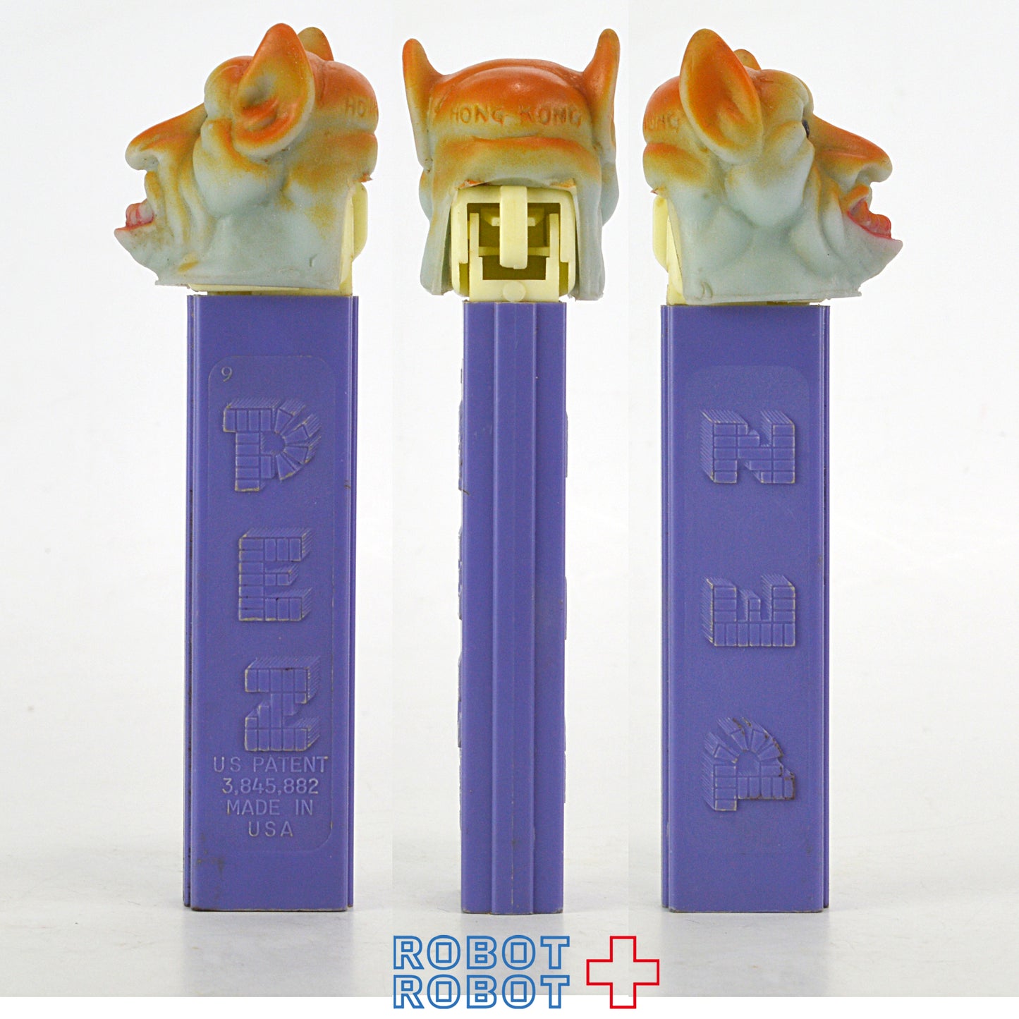 PEZ スケアウルフ ソフトヘッド 足なし 紫ステム 3.8 - ROBOTROBOT