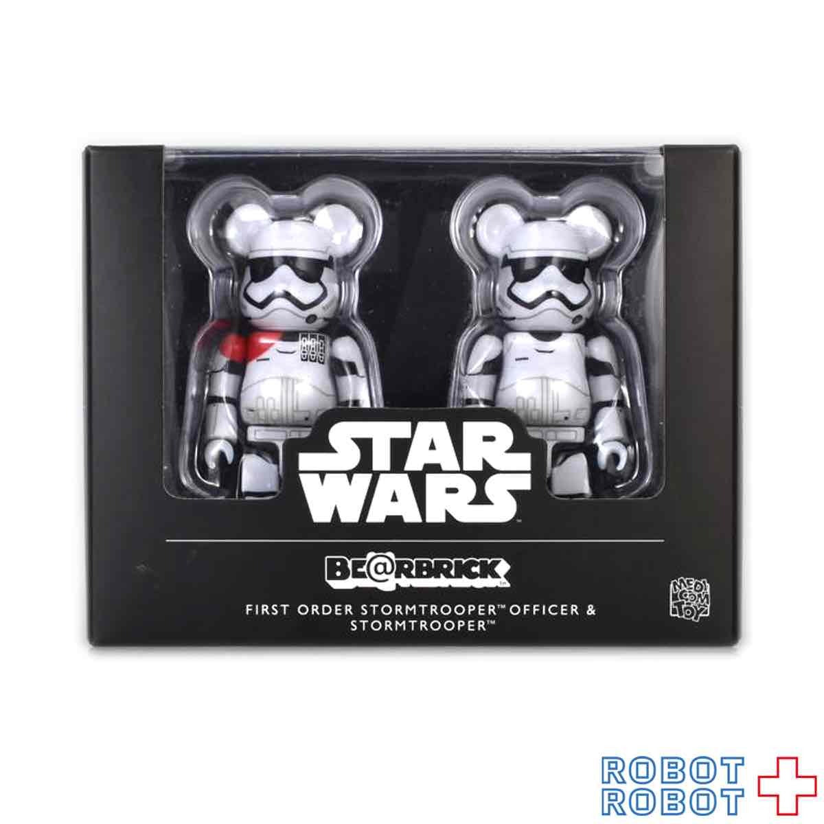 ベアブリック 100% スター・ウォーズ ファーストオーダー ストームトルーパー オフィサー & ファーストオーダー ストームトルーパー 未開封