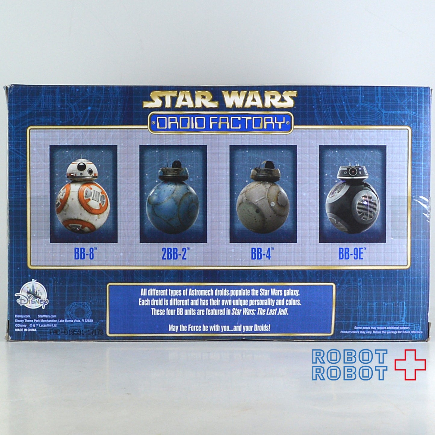 スター・ウォーズ ドロイド・ファクトリー BB-8・2BB-2・BB-4・BB-9E MIB 未開封