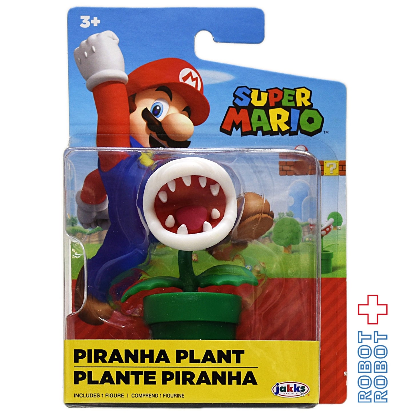 ワールドオブニンテンドー Wave 19 パックンフラワー 2.5インチアクションフィギュア