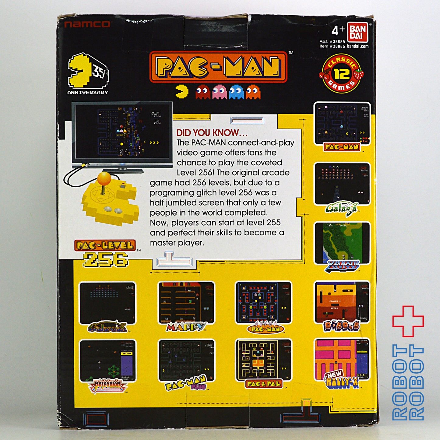 バンダイ ナムコ PAC MAN パックマン 35周年 パックマン型ゲーム機