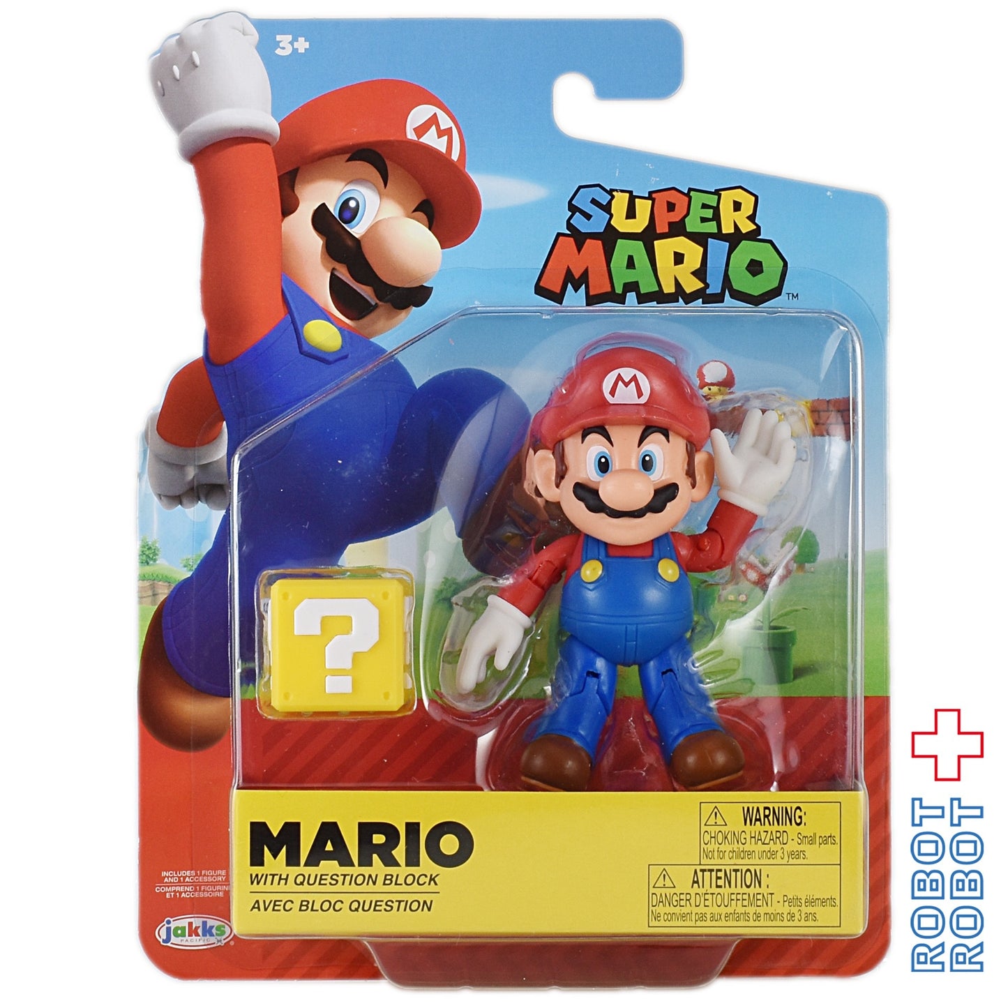 ワールドオブニンテンドー スーパーマリオ マリオ 4インチ アクションフィギュア