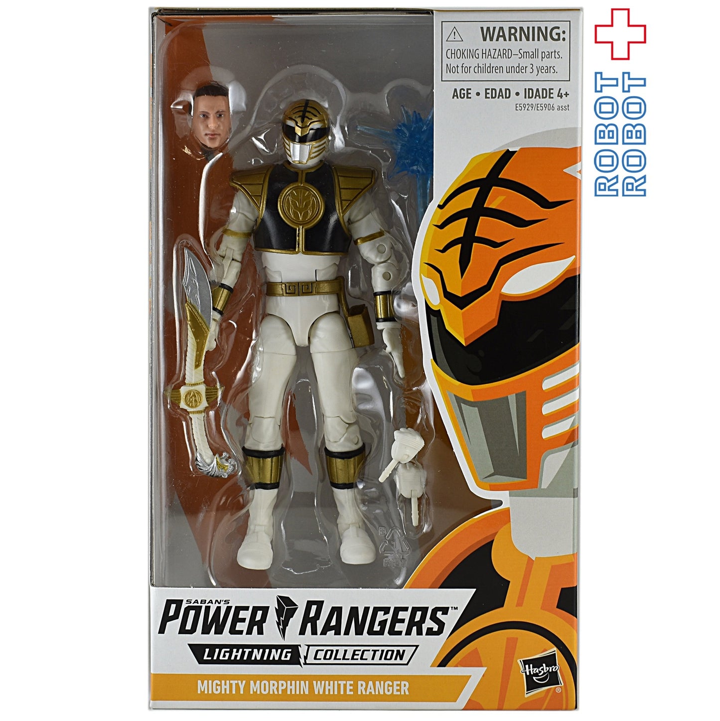 ハズブロ パワーレンジャー マイティモーフィン ホワイト レンジャー 6インチ アクションフィギュア