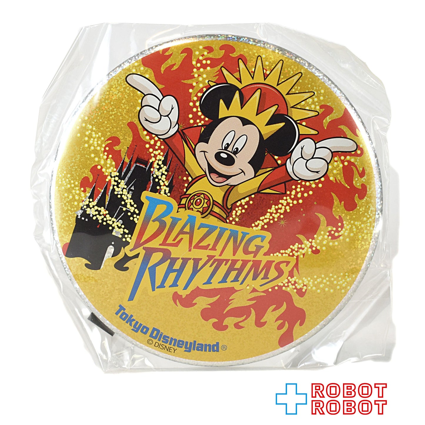 TDR 東京ディズニーランド ブレイジング・リズム 缶バッジ