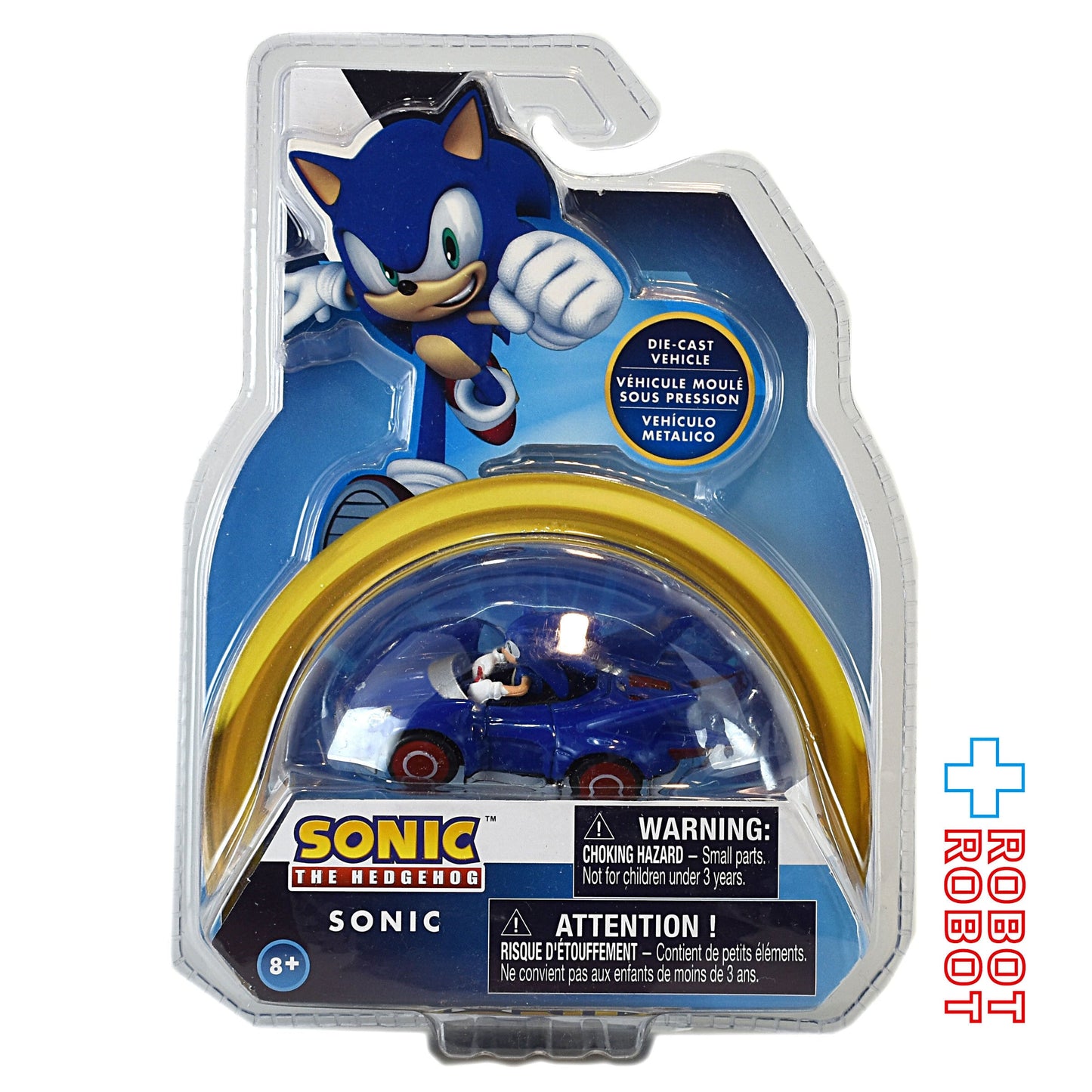 ソニック・ザ・ヘッジホッグ ソニック セガ オールスターズ レーシング ソニック ダイキャストビークル 未開封