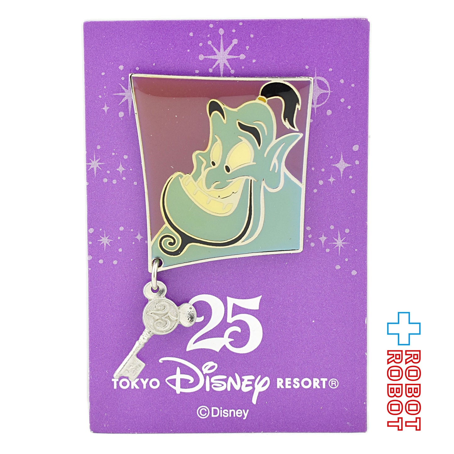 TDR 東京ディズニーリゾート 25周年記念 来園者配布品 ジーニー ピンズ キャラクタースケッチ 開封