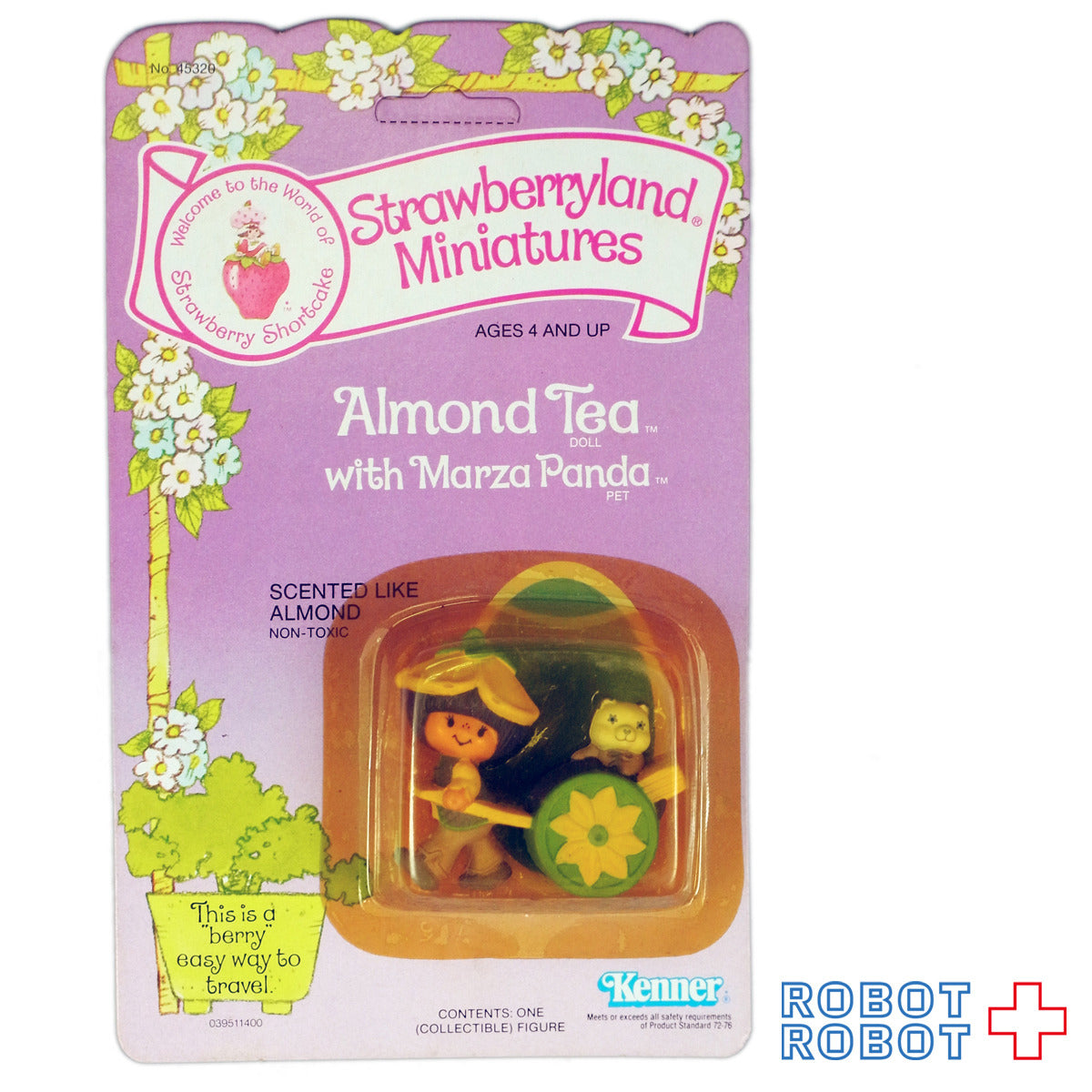 ストロベリーショートケーキPVC:アーモンドティーとマルザパンダ