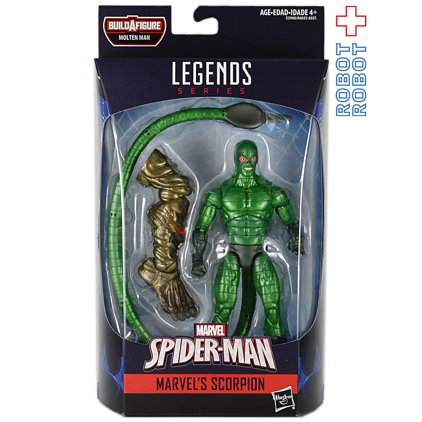 マーベルレジェンド Spider-Man スパイダーマン ファー・フロム・ホーム モルテンマン ビルド スコーピオン