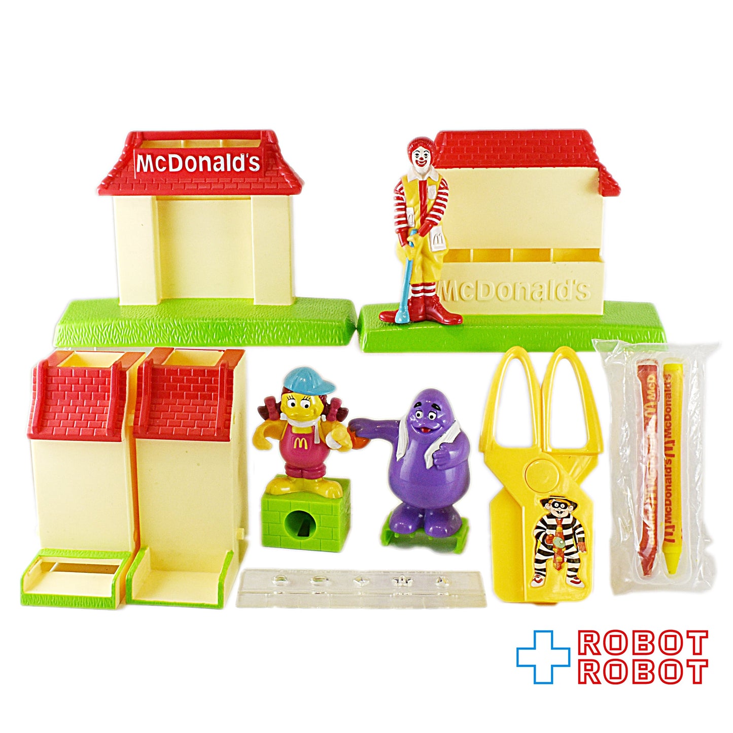 マクドナルド ハッピーミール マックキット 文房具セット 4種セット