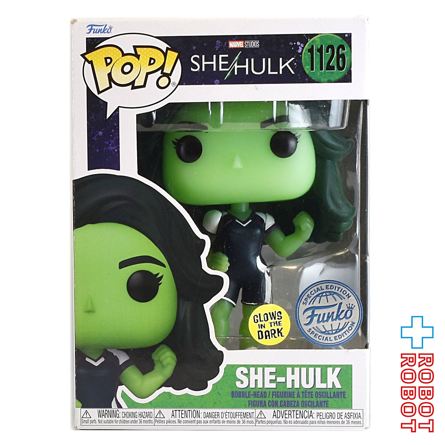 ファンコ POP! マーベル 1126 シーハルク 蓄光 ビニールフィギュア