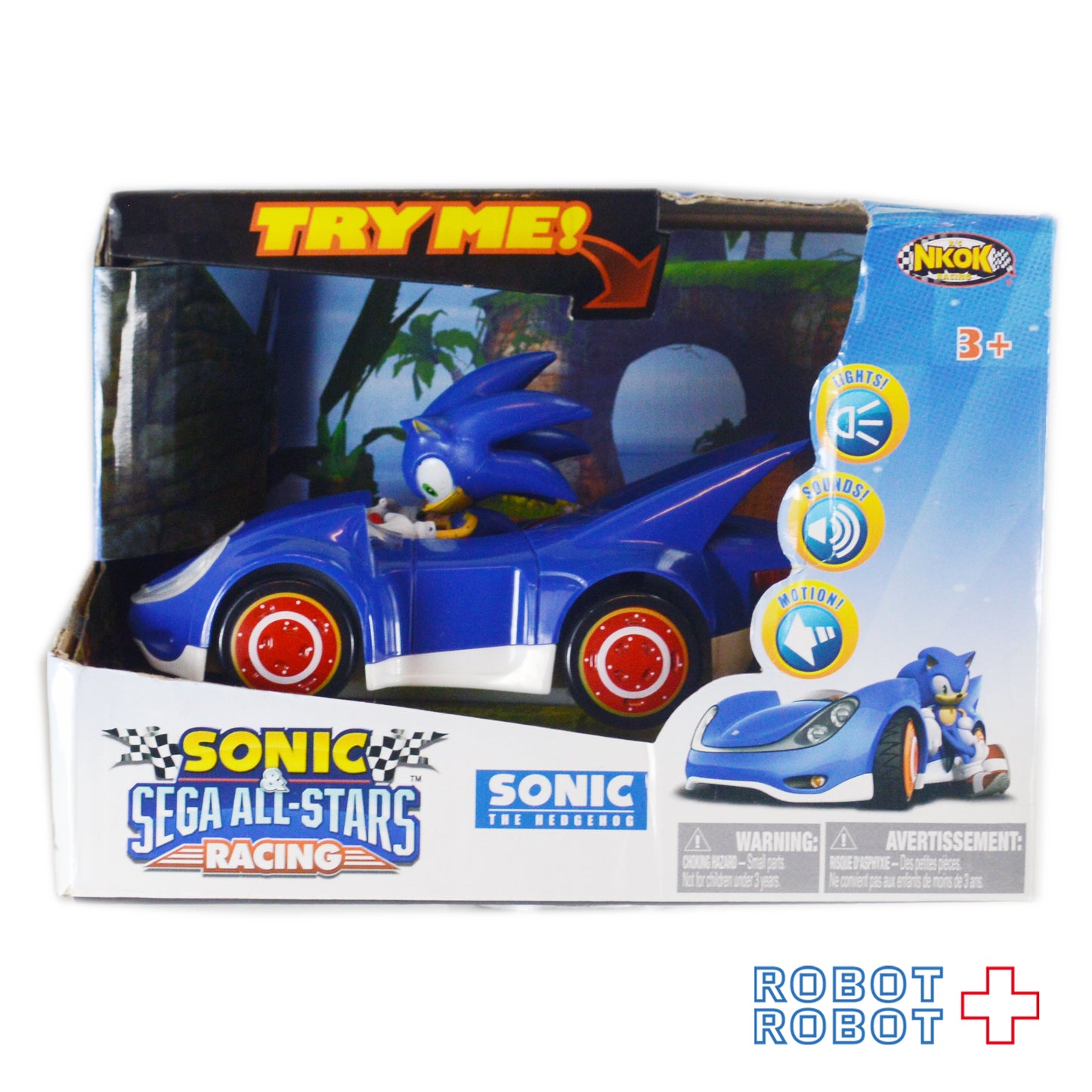 ソニック オールスターレーシング ライト&サウンド レーシングカー