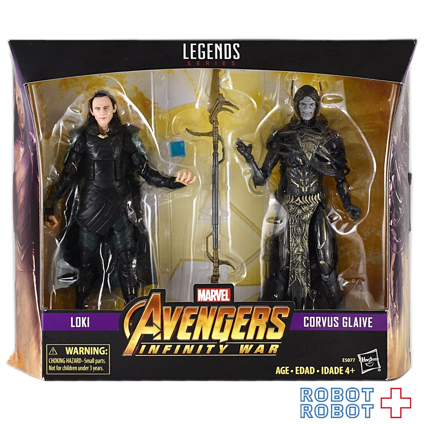 マーベルレジェンド インフィニティウォー ロキ & コーヴァス・グレイブ 2パック