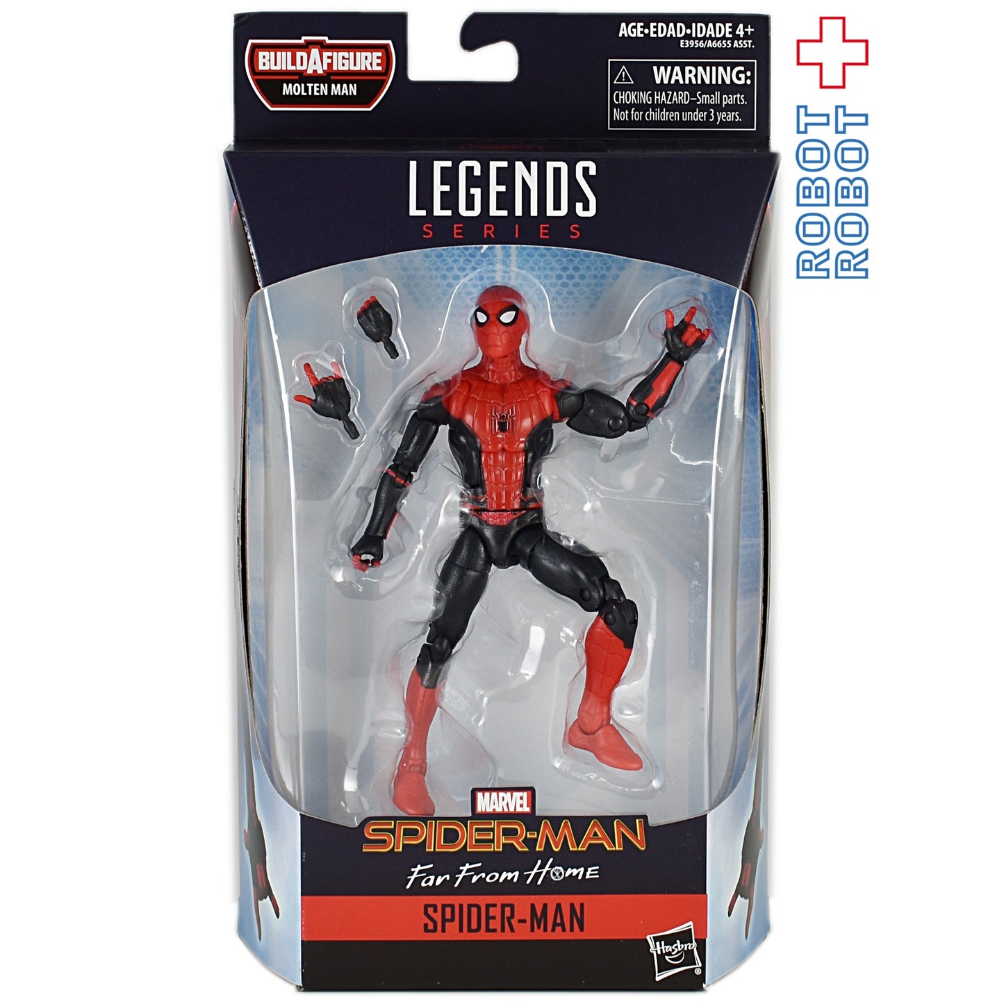 マーベルレジェンド Spider-Man スパイダーマン ファー・フロム・ホーム モルテンマン ビルド スパイダーマン