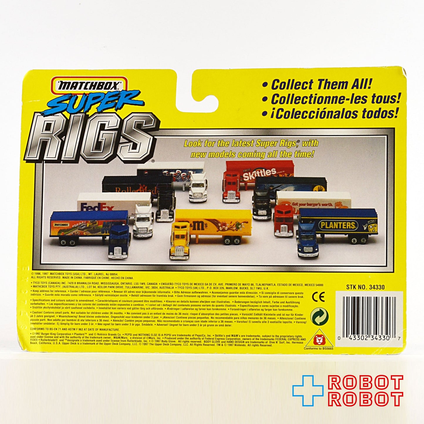 マッチボックス ミスター・ピーナッツ トラクター