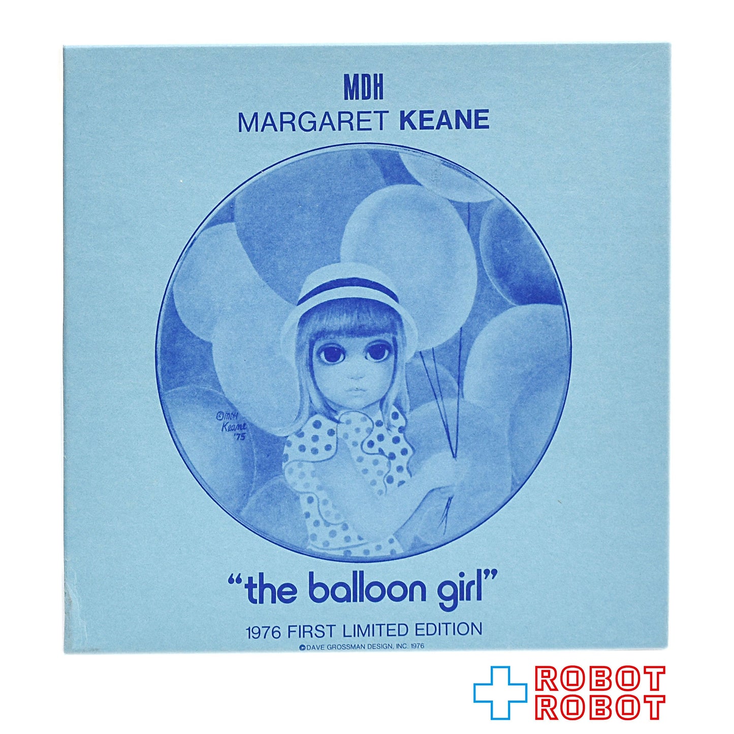 ビッグアイズ マーガレット・キーン 風船の少女 お皿