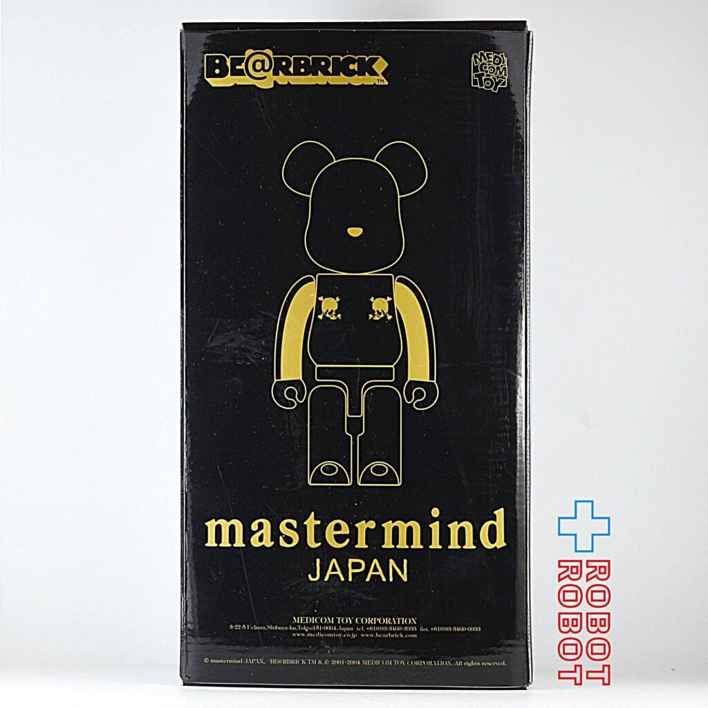 メディコム BE@RBRICK 400% ベアブリック mastermind JAPAN ハロウィンモデル