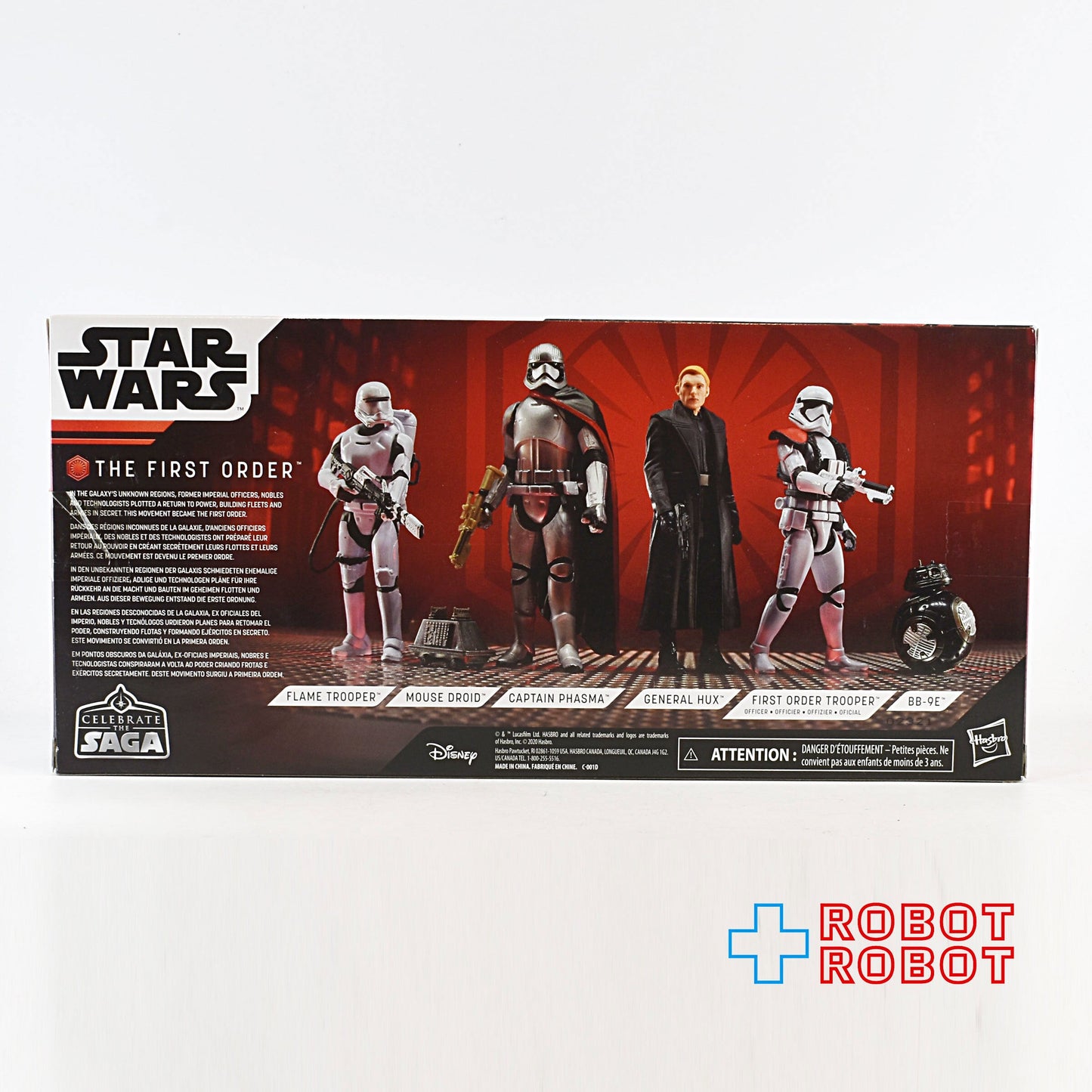 スター・ウォーズ セレブレート・サーガ ファースト・オーダー 3.75インチ 5体セット アクションフィギュア