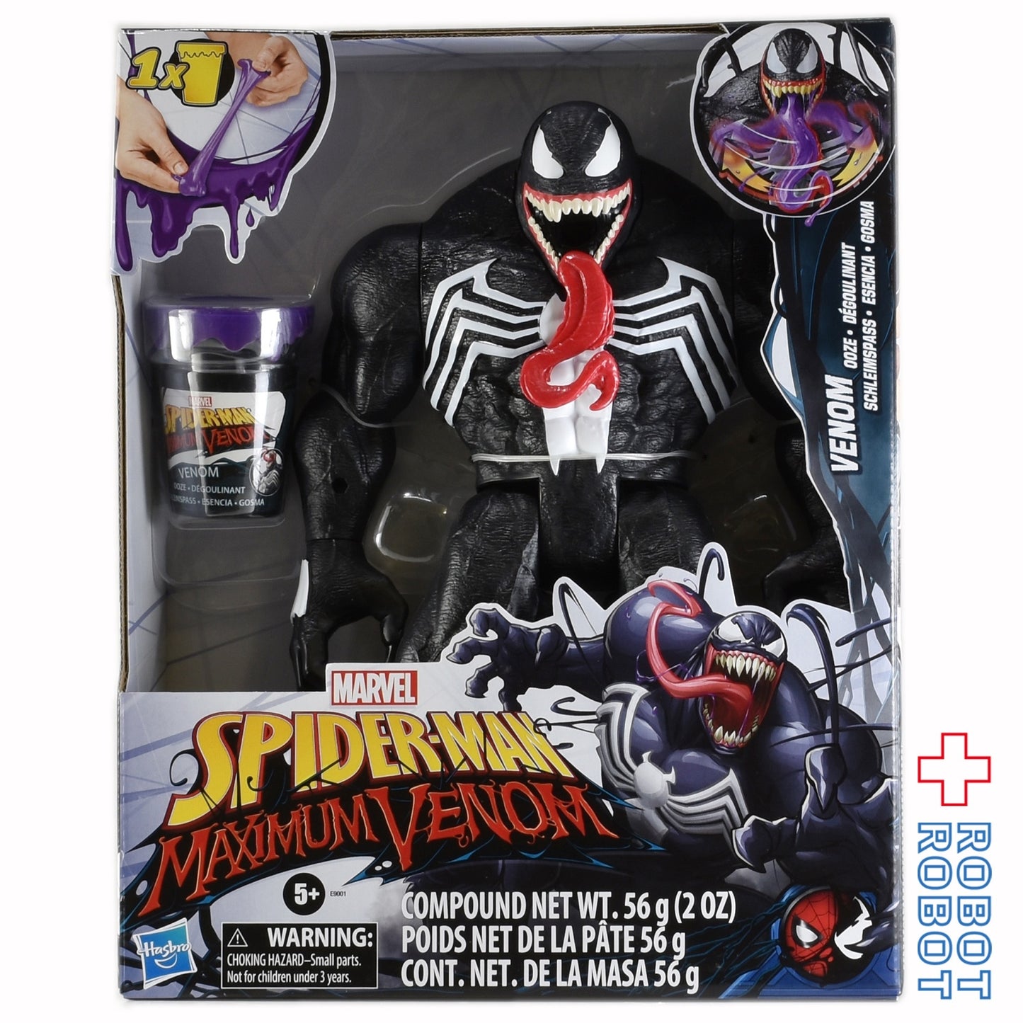 ハズブロ スパイダーマン マキシマム ヴェノム スライム付き アクションフィギュア