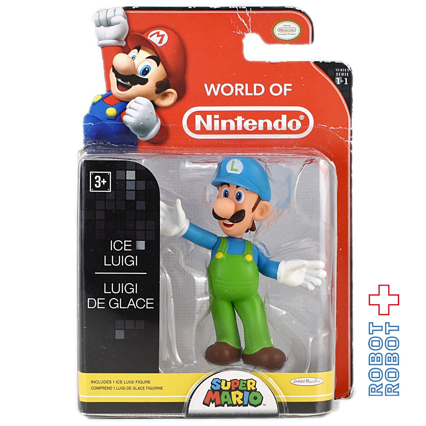 ワールドオブニンテンドー スーパーマリオ アイス ルイージ 2.5インチアクションフィギュア