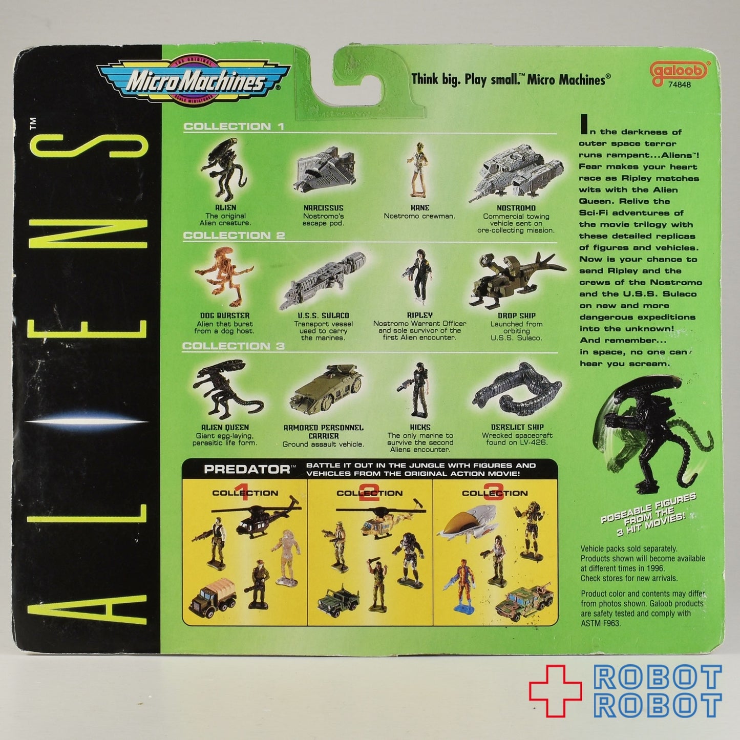 エイリアン マイクロマシンズ エイリアン コレクション 1