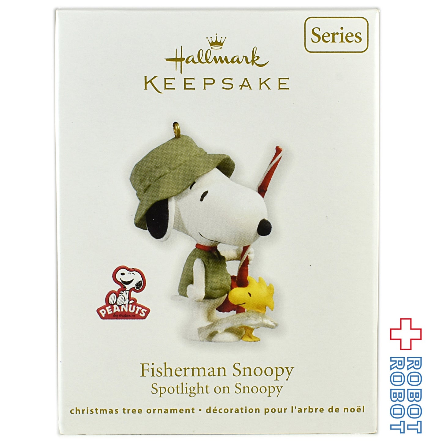 ホールマーク スヌーピー クリスマスオーナメント 2012 釣り人 フィッシャーマン