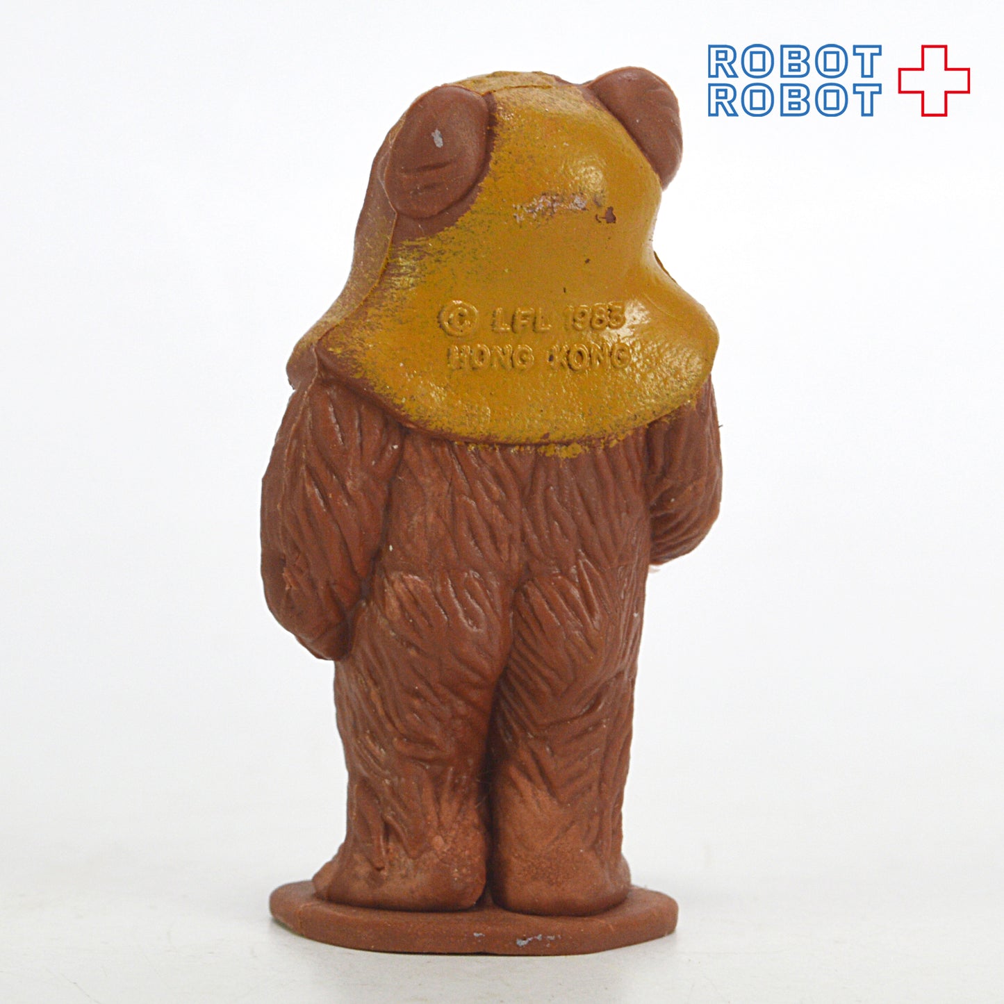 スター・ウォーズ ウィケット・イウォーク 黄土色頭巾 消しゴムフィギュア